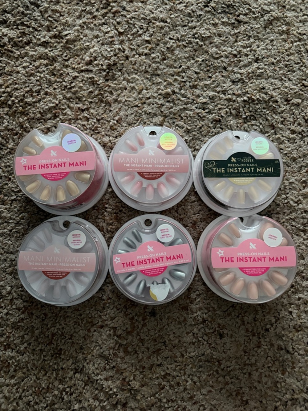 NWT Olive and June Neutrals Press On bundle